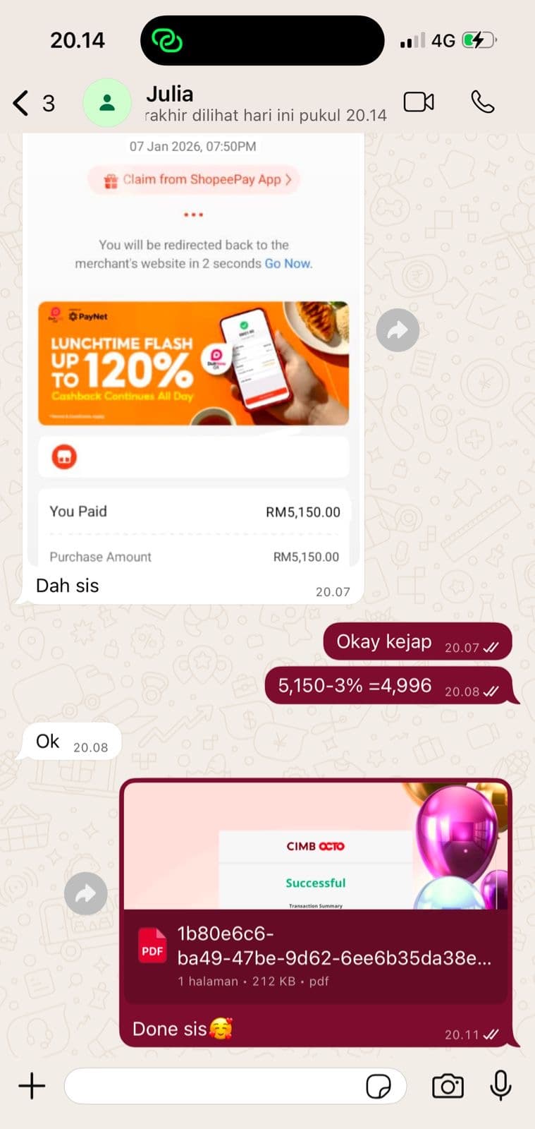 Testimoni transaksi 8